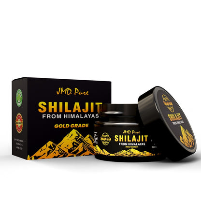 Shilajit Resin Gold Grade from Himalayas – Natural Energy & Vitality Supplement